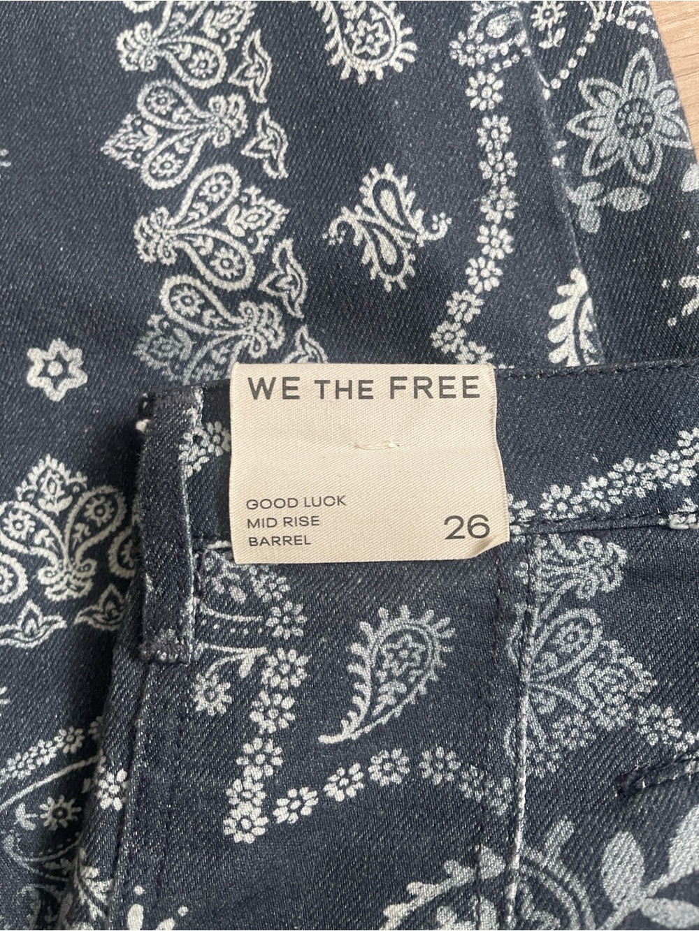 Free People Good Luck Barrel Jeans | 14.5” waist - Picture 10 of 12